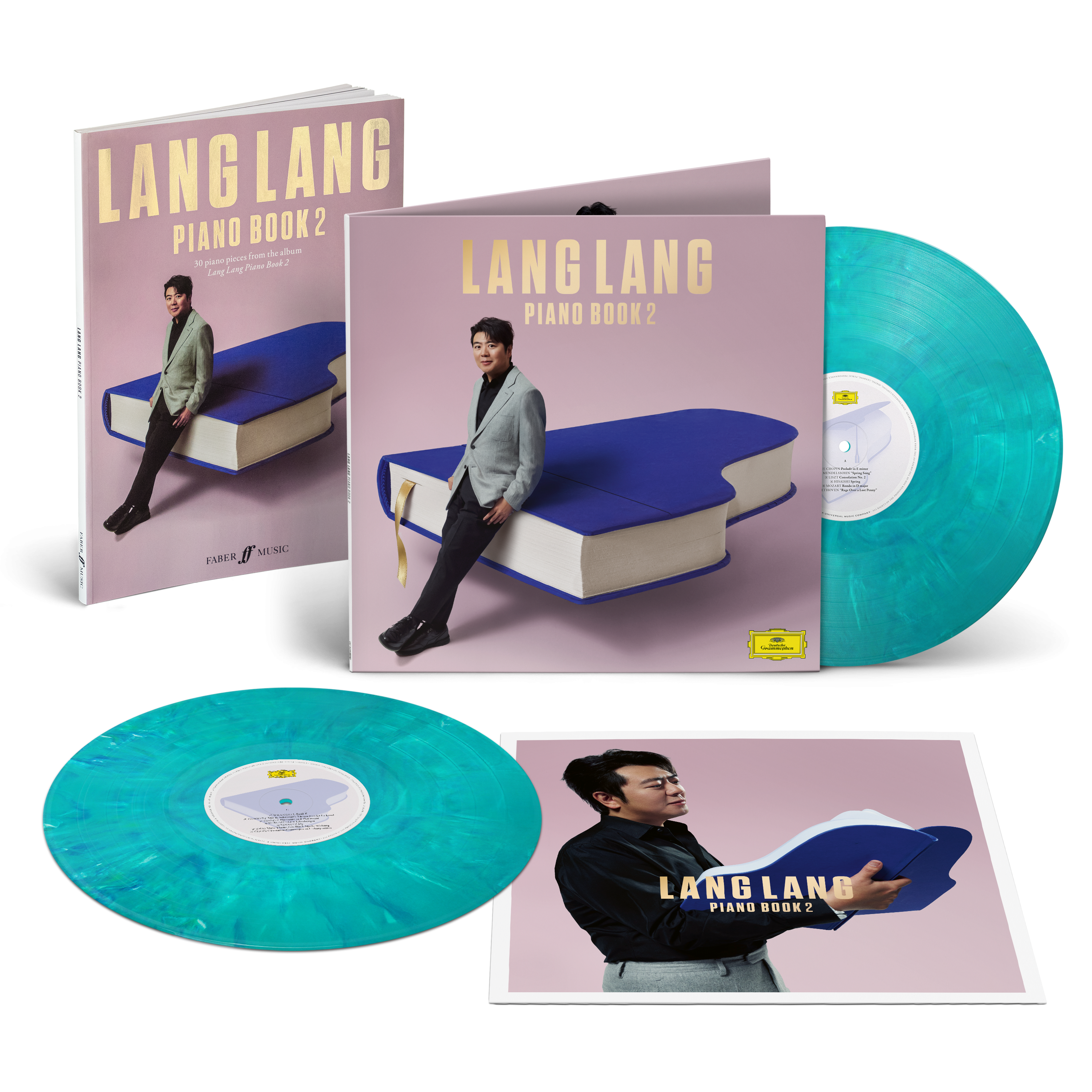 Lang Lang Piano Book 2 2LP Marbled Vinyl + Scorebook 434901