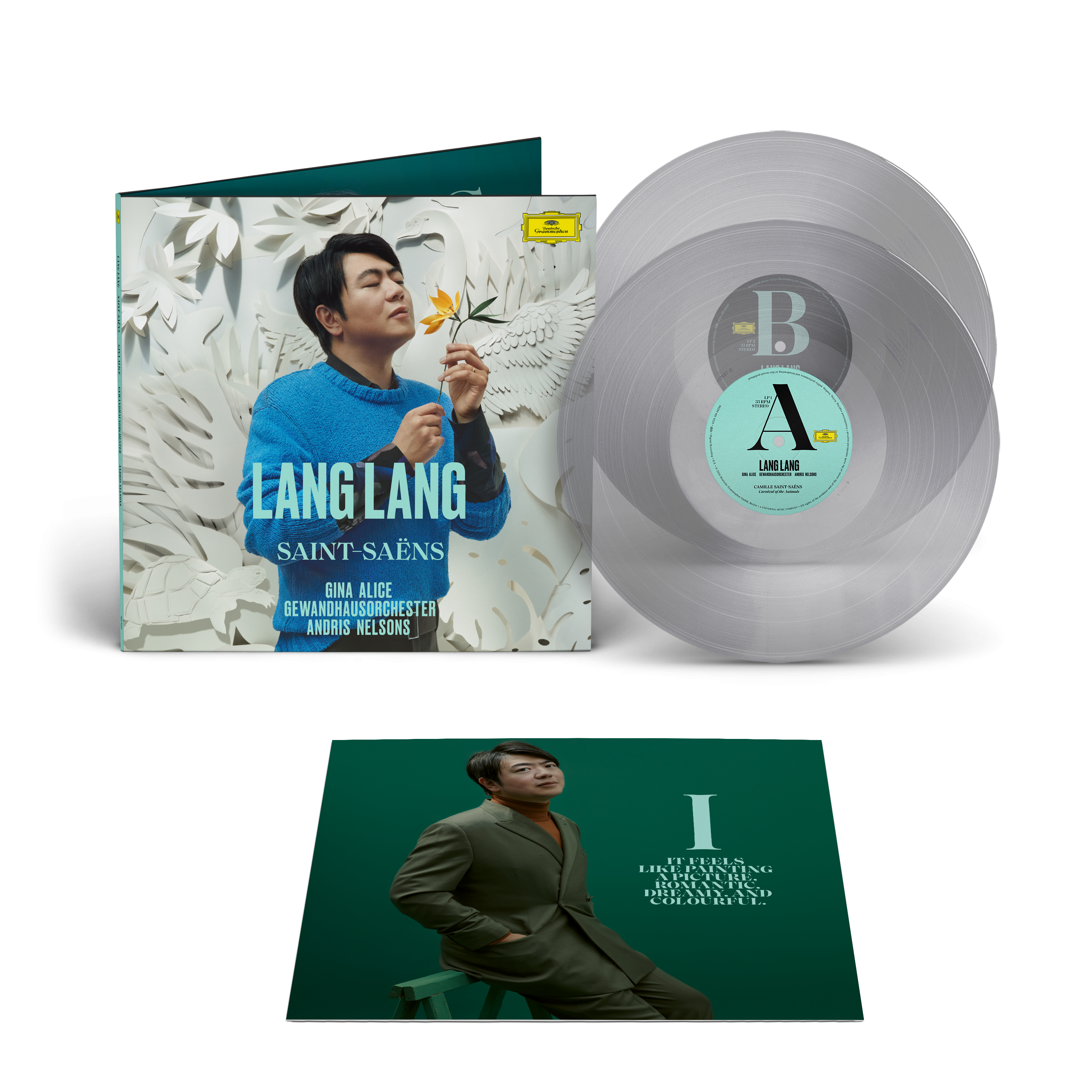 Lang Lang Saint-Saëns Limitierte Crystal Clear 2 Vinyl 431084