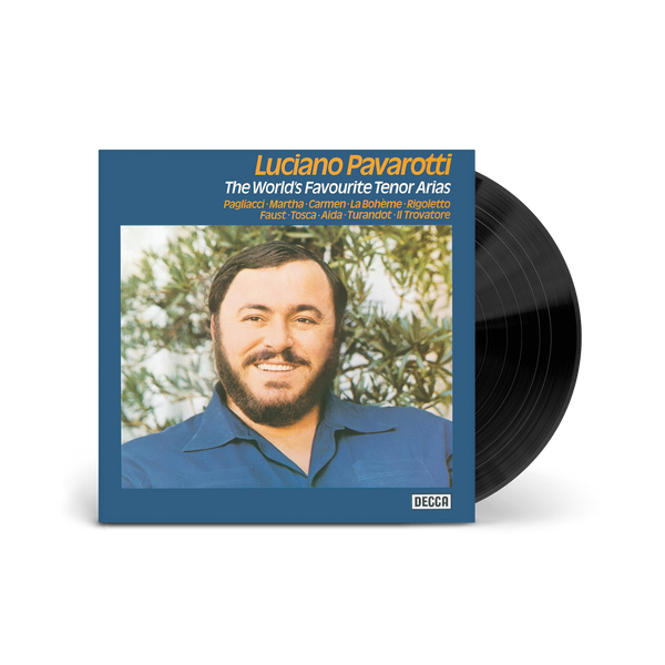 Luciano Pavarotti - The World's Favourite Tenor Arias (LP)
