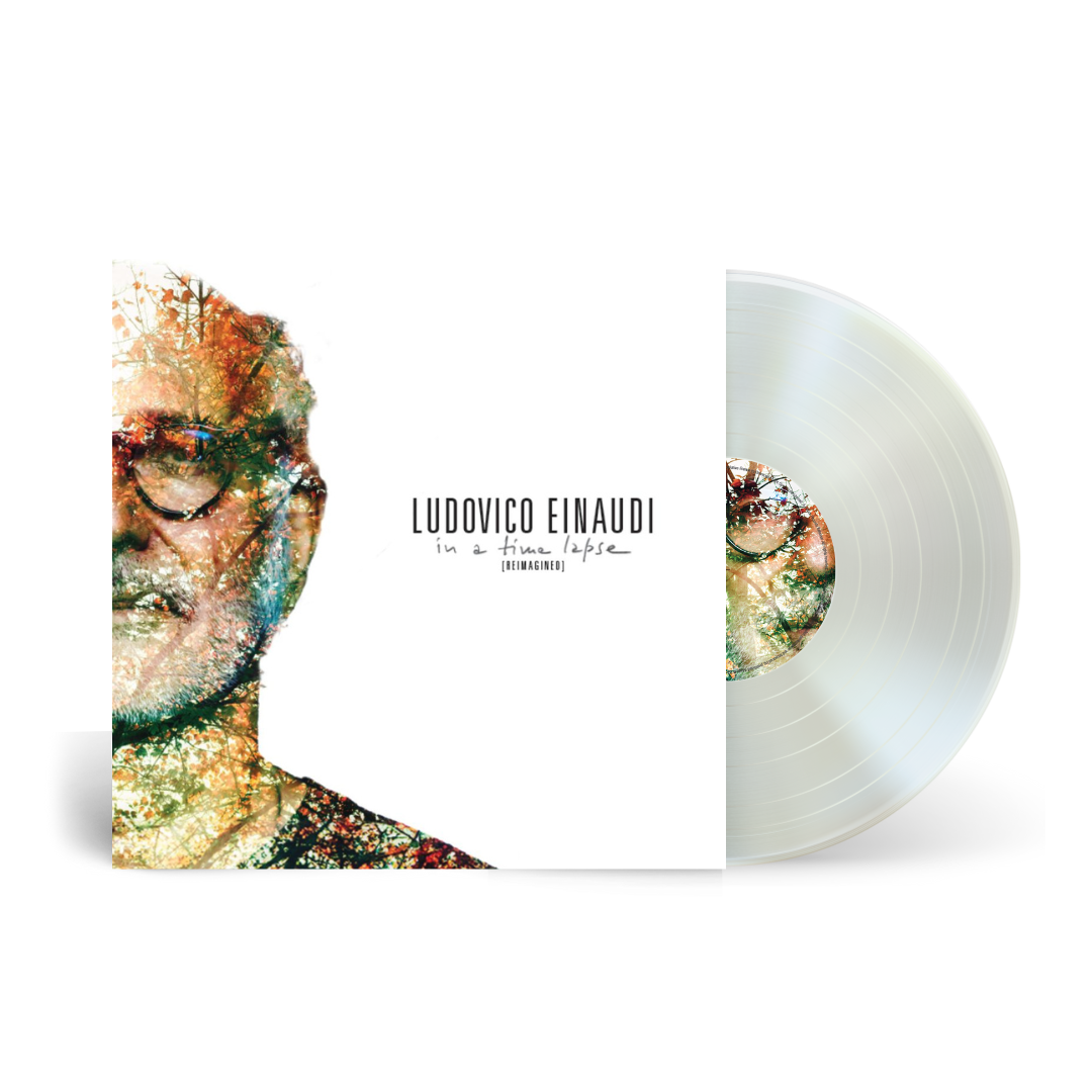 Ludovico Einaudi In A Timelapse Reimagined LP - Silver Coloured Transparent Vinyl 360579