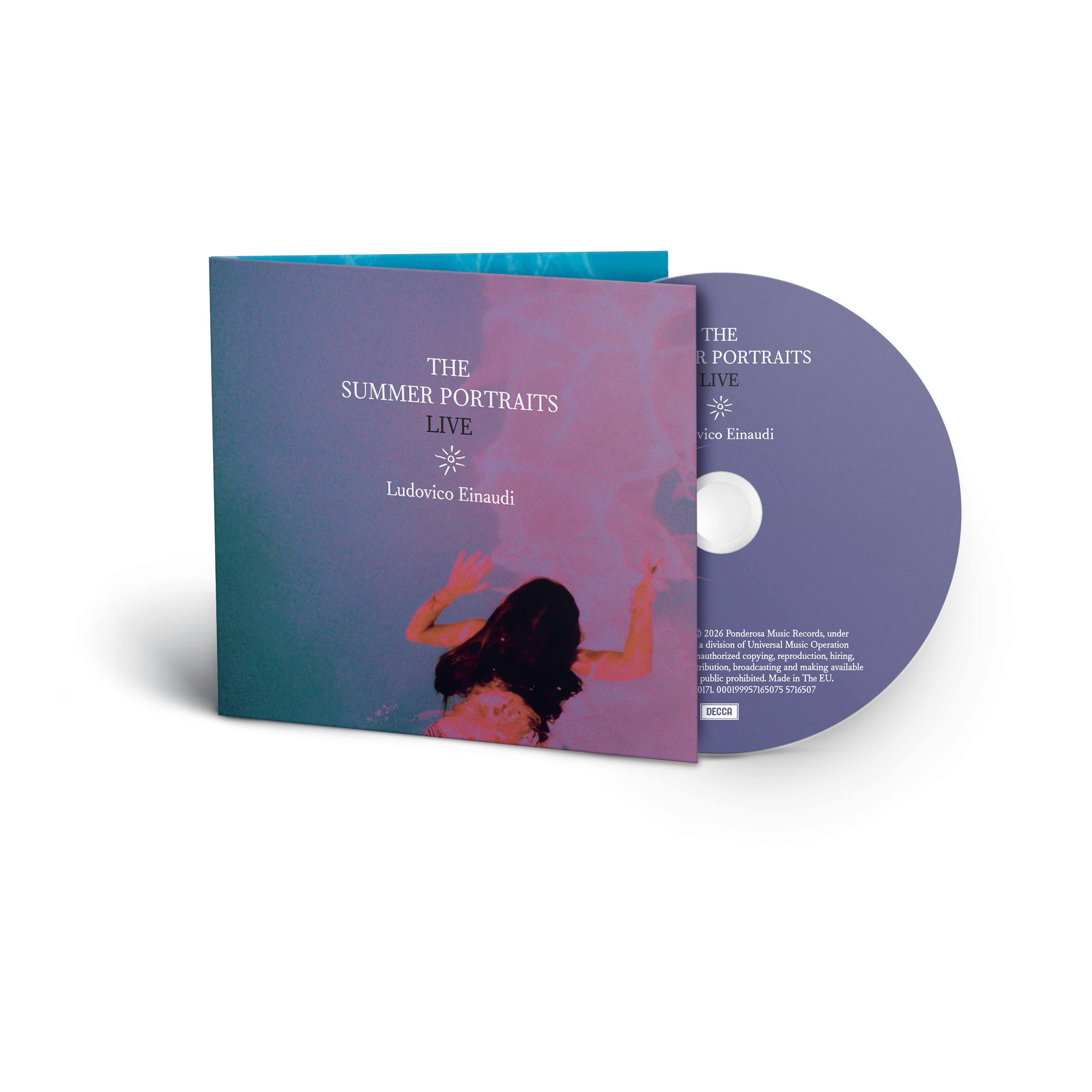 Ludovico Einaudi The Summer Portraits Live CD 446292
