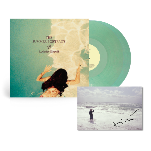 Ludovico Einaudi - The Summer Portraits (2LP - Coloured Marbled Vinyl + signed Art Card)