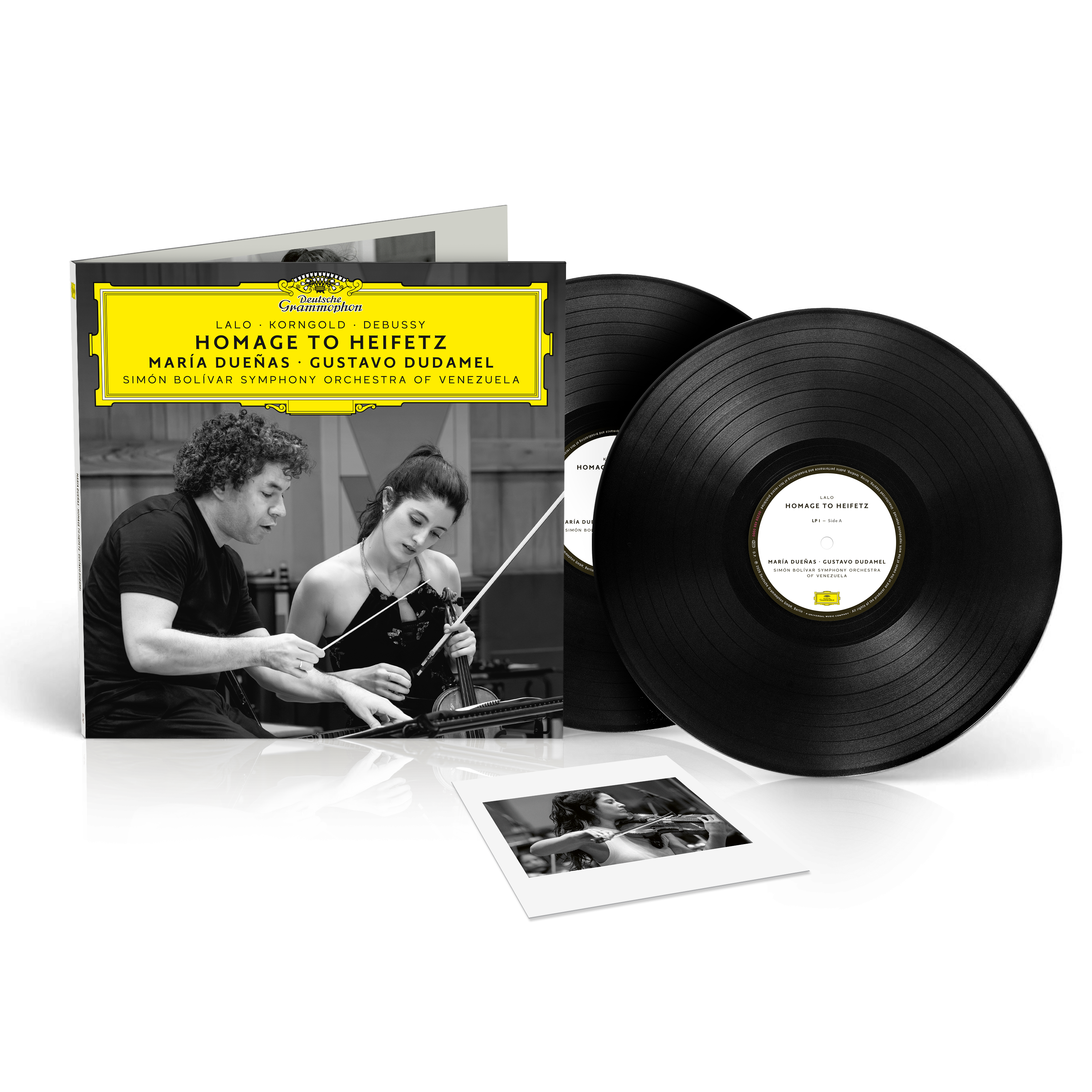 María Dueñas & Simón Bolívar Symphony Orchestra of Venezuela Homage to Heifetz 2LP + Exklusive Digitale Singles 441029