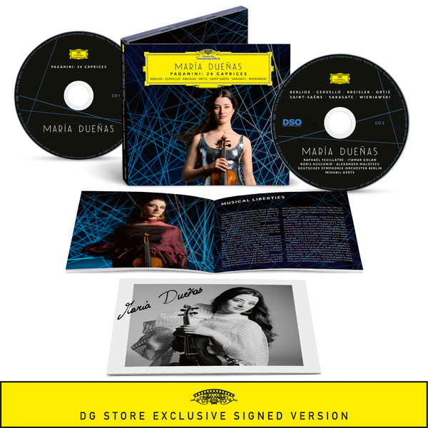 María Dueñas - Paganini: 24 Caprices (Limitierte 2CD + Signierte Art Card)