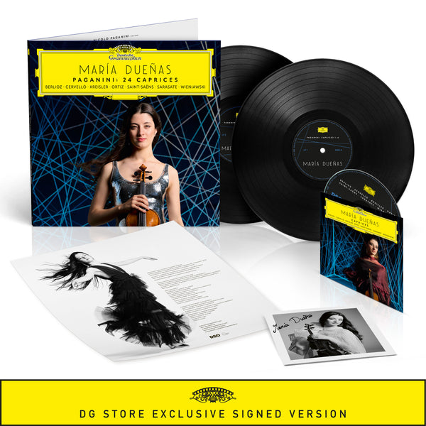 María Dueñas - Paganini: 24 Caprices (Limitierte 2LP + 1CD + Signierte Art Card)