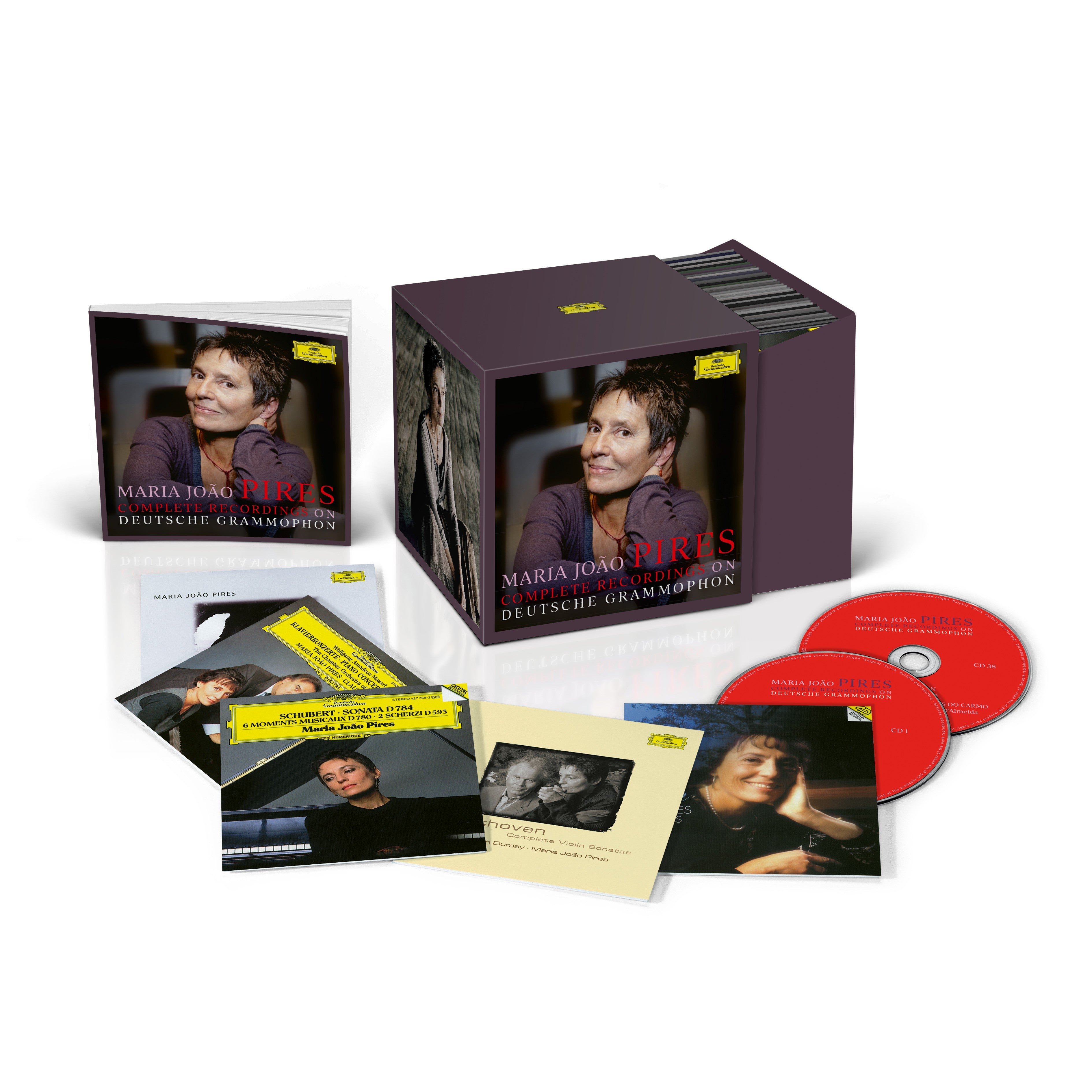 Maria João Pires Complete Recordings on DG 38 CD 443473