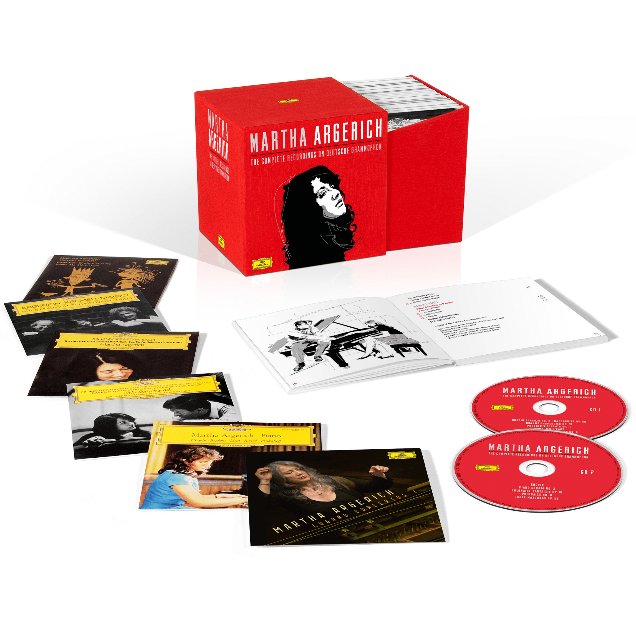 Martha Argerich The Complete Recordings on DG 48 CD 441455
