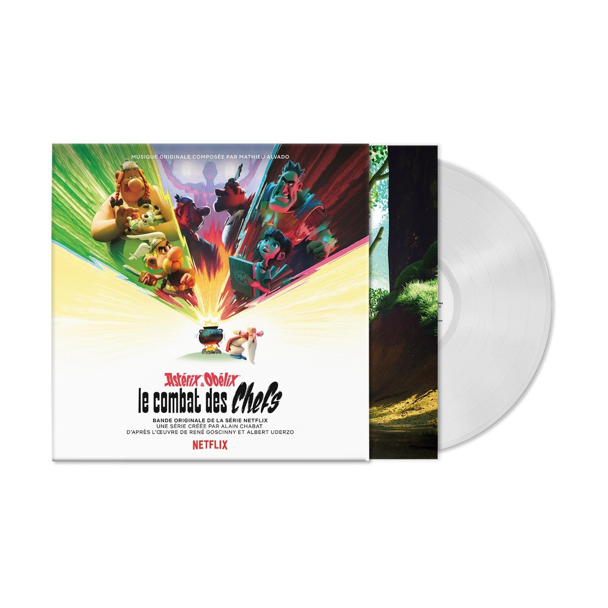 Mathieu Alvado Astérix & Obélix: Le Combat des Chefs (Bande originale de la série Netflix) White Vinyl LP - Gatefold 440401