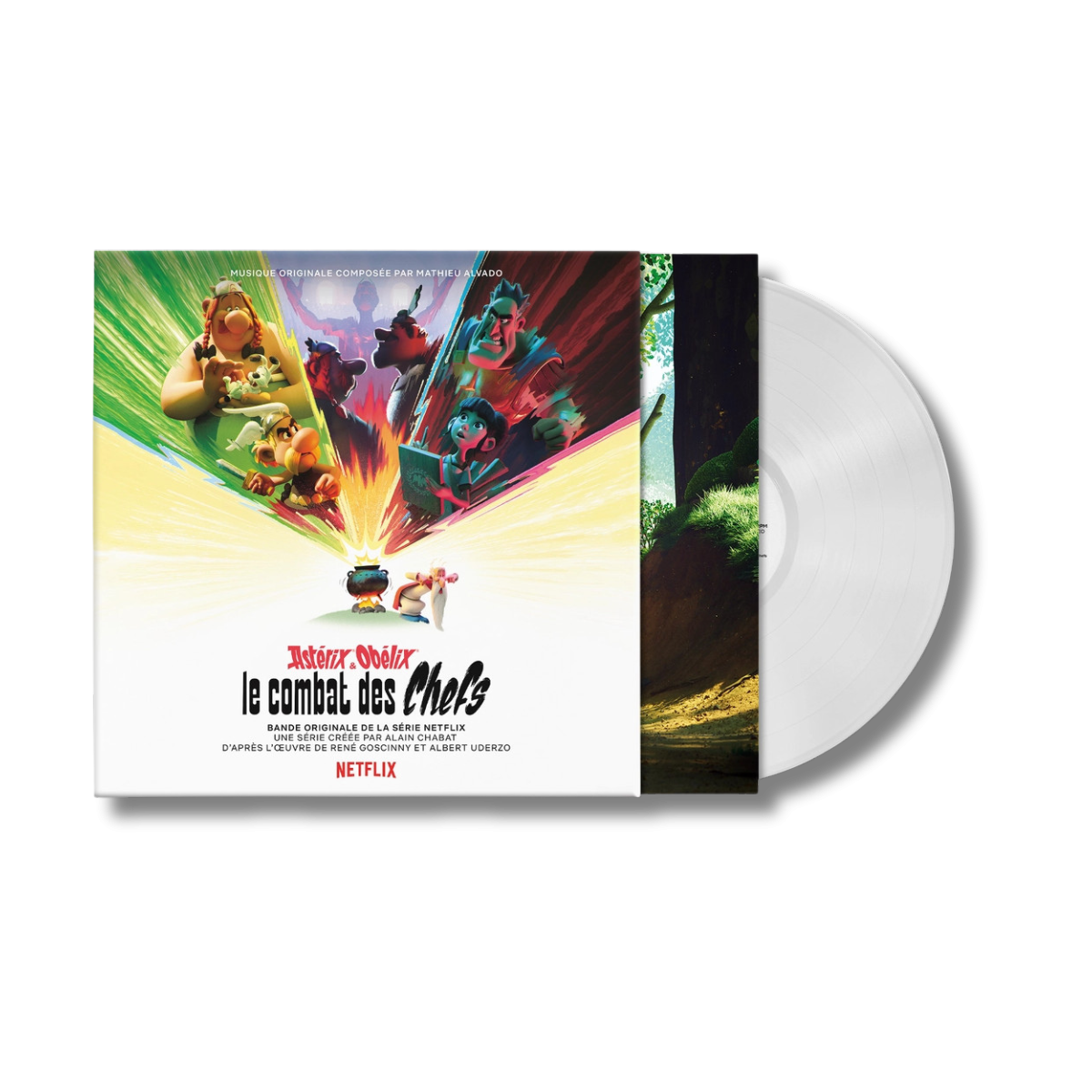Mathieu Alvado Astérix & Obélix: Le Combat des Chefs (Bande originale de la série Netflix) White Vinyl LP - Gatefold 444299