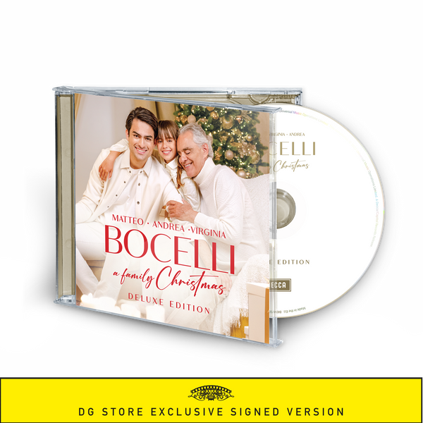 Matteo Bocelli, Andrea Bocelli, Virginia Bocelli - A Family Christmas (CD - Deluxe Edition + signierte Art Card)