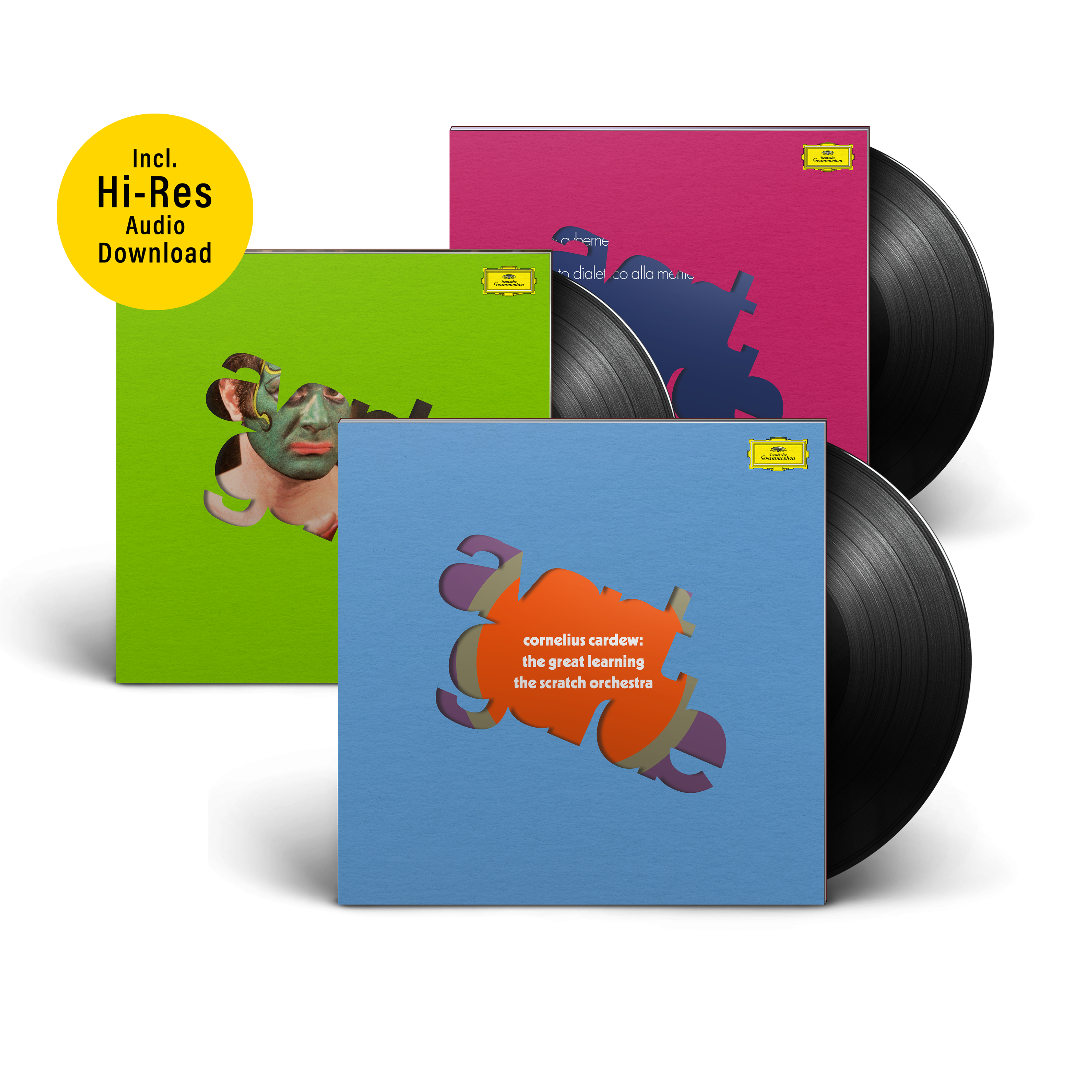 Mauricio Kagel, Luigi Nono, Roland Kayn & Cornelius Cardew Avantgarde Vinyl Series – Batch 2 Bundle 1LP + 1LP + 1LP + Hi-Res Audio Download 451094