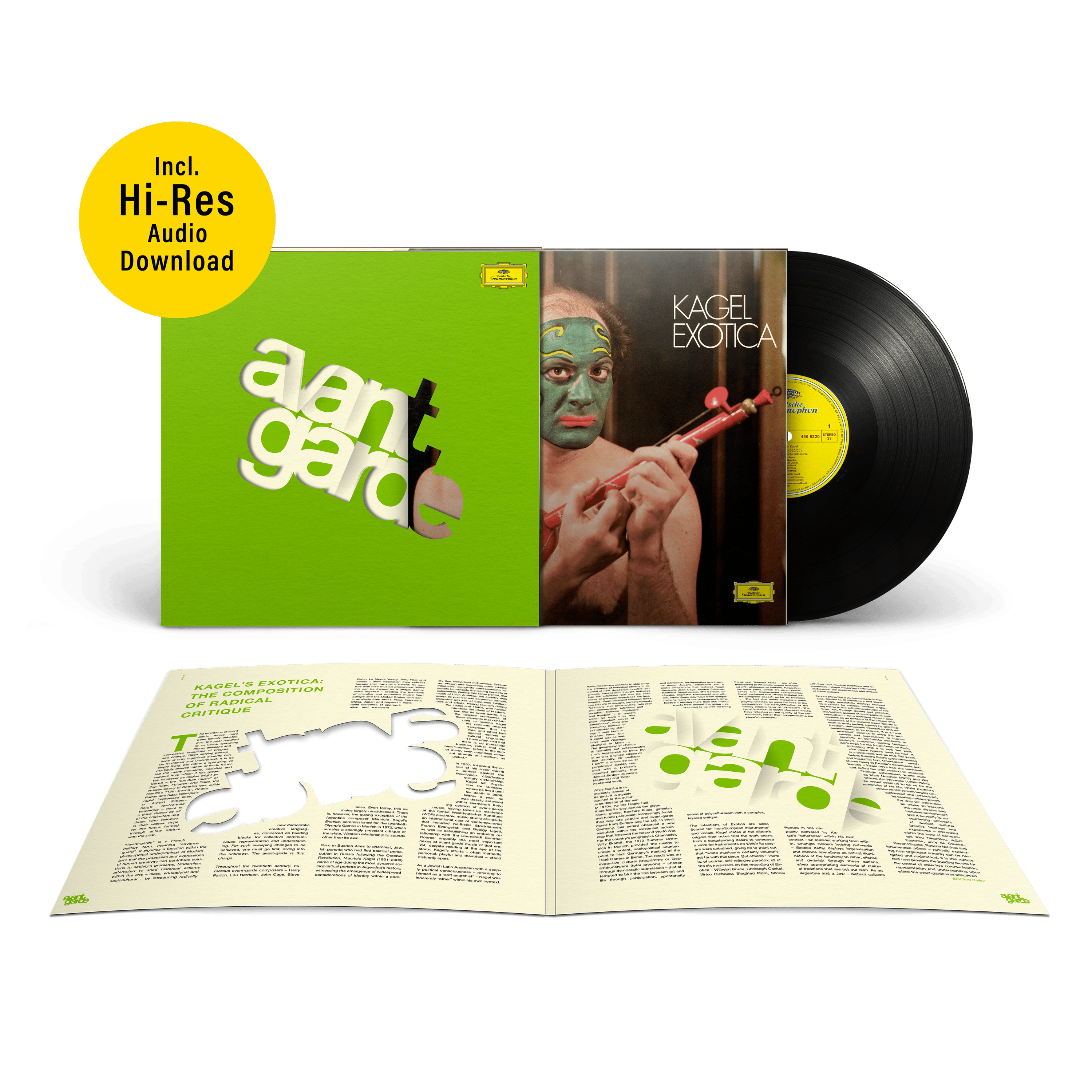 Mauricio Kagel, Luigi Nono, Roland Kayn & Cornelius Cardew Avantgarde Vinyl Series – Batch 2 Bundle 1LP + 1LP + 1LP + Hi-Res Audio Download 451088