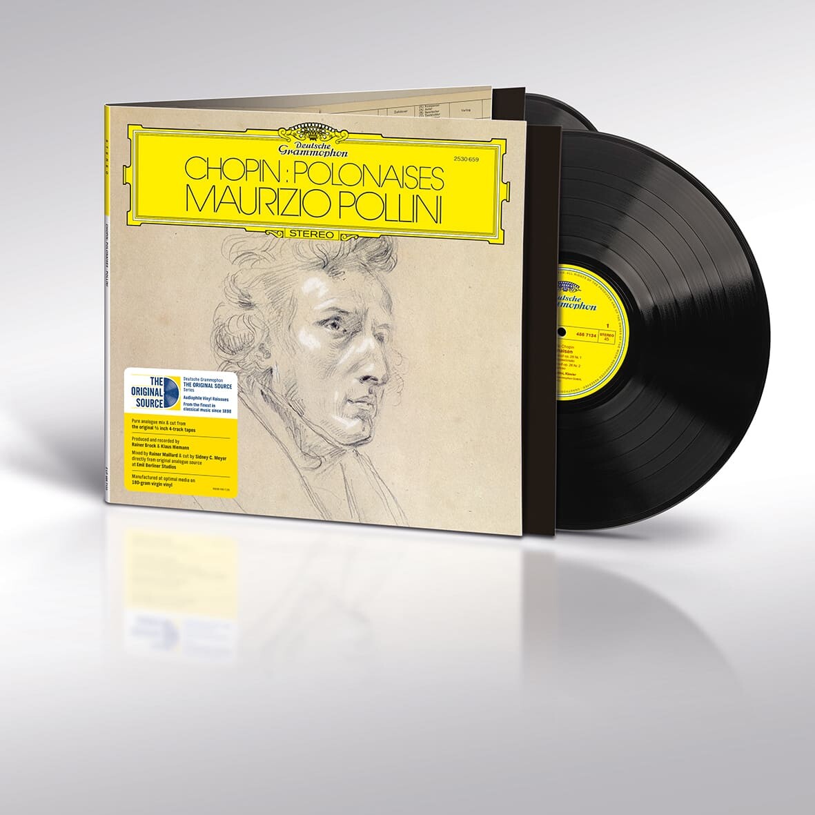 Maurizio Pollini Chopin: Polonaises Original Source Vinyl Subtitle (EN) 403013