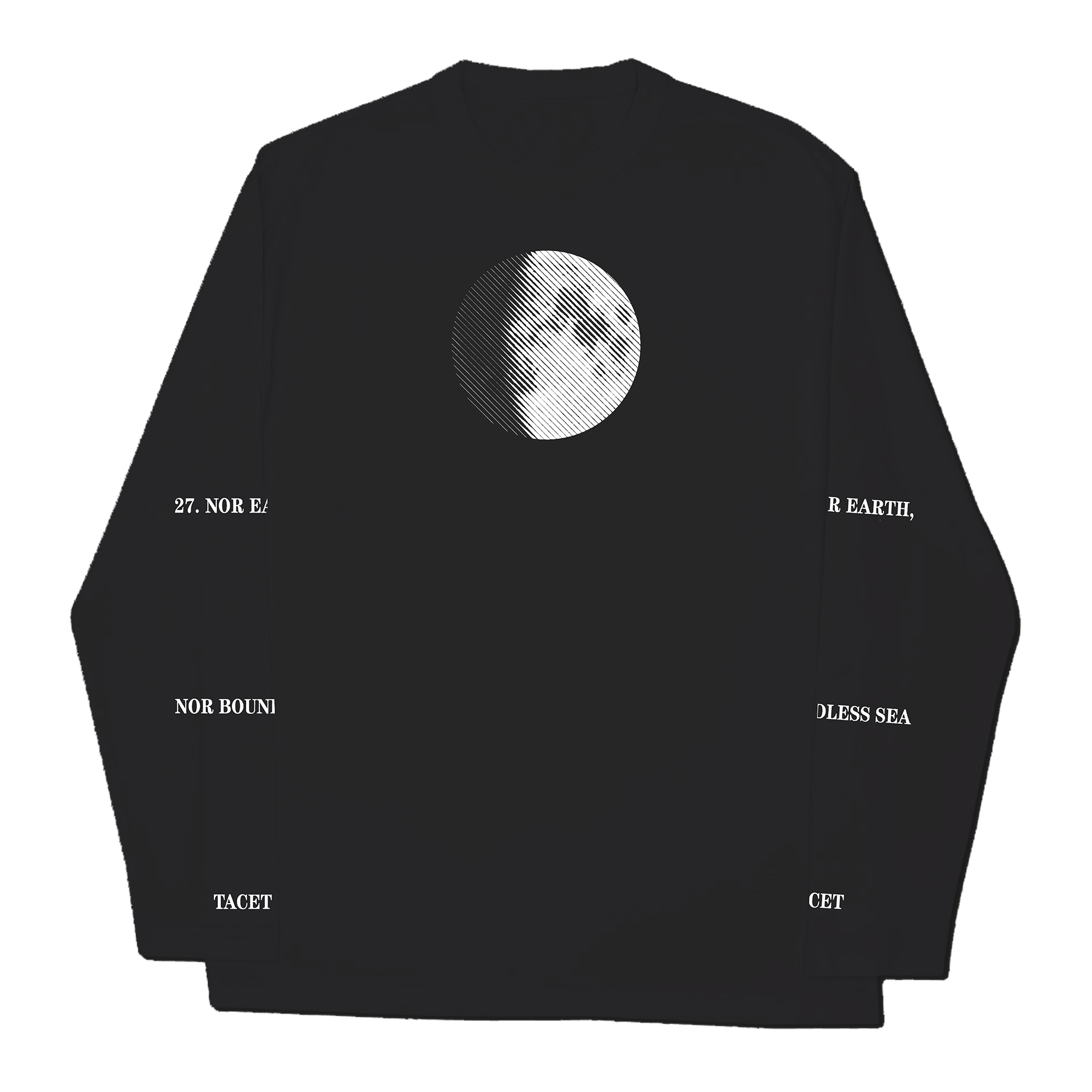 Max Richter Black Long Sleeve Tee Shirts 419666