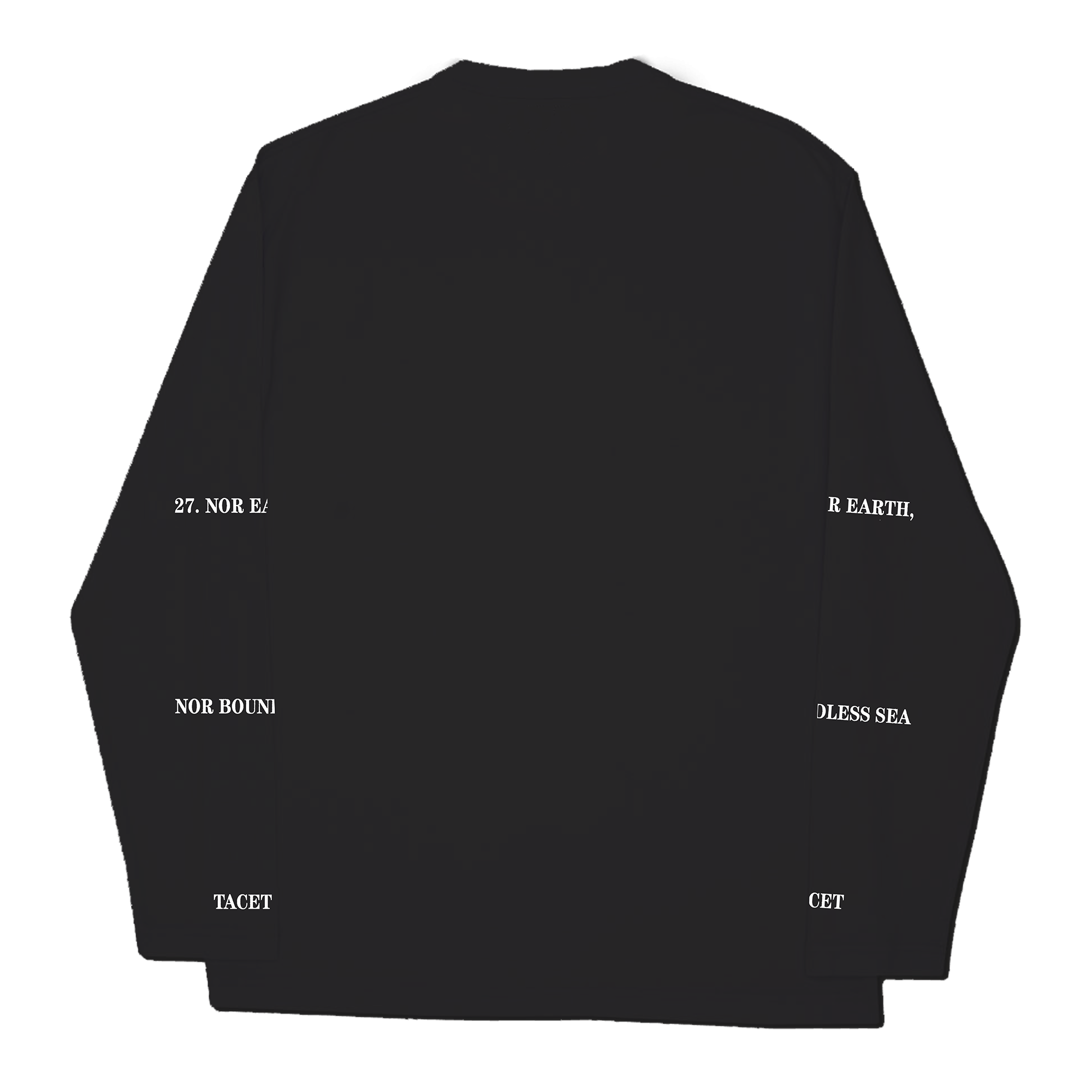 Max Richter Black Long Sleeve Tee Shirts 419668