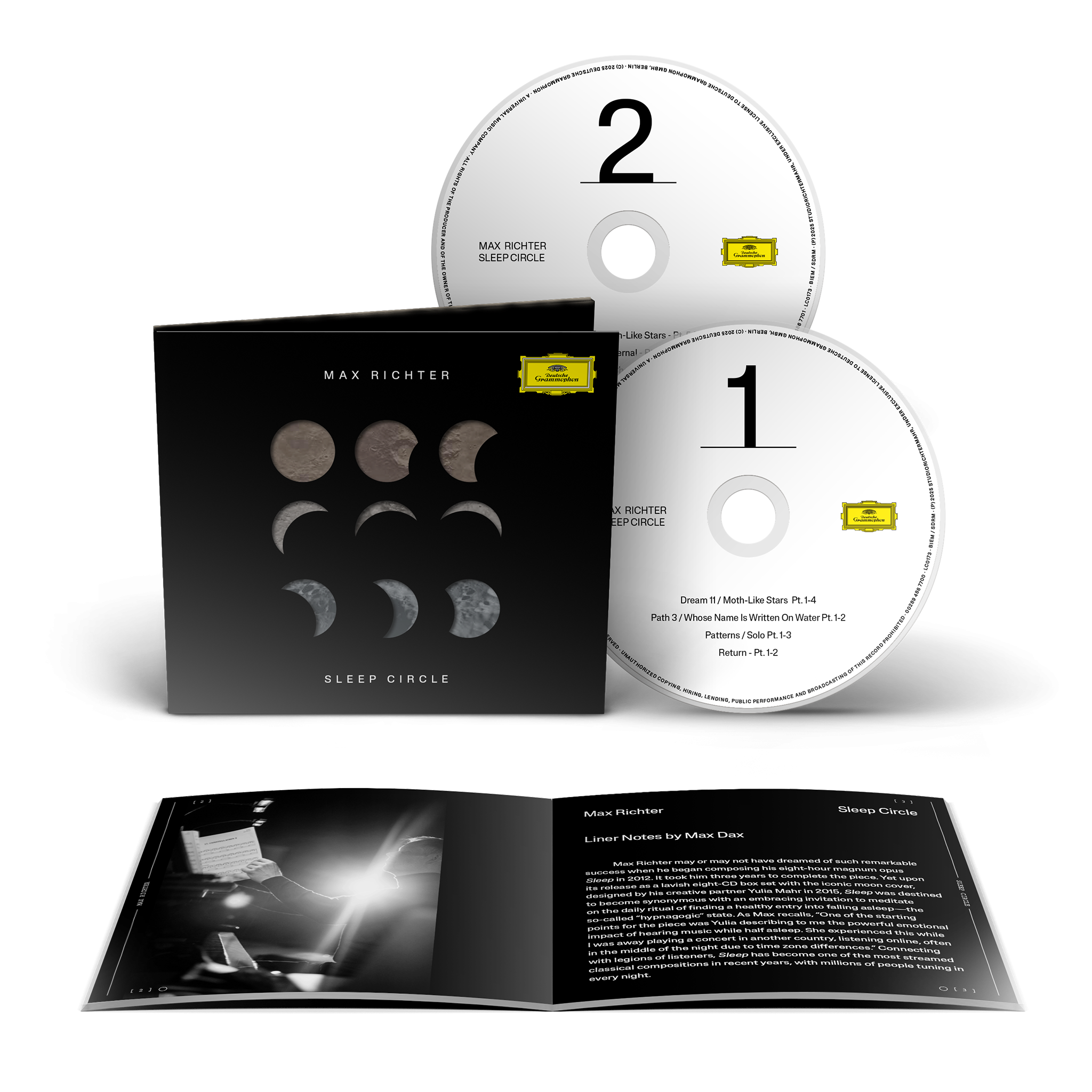 Max Richter SLEEP Circle 2CD Digipack 414888