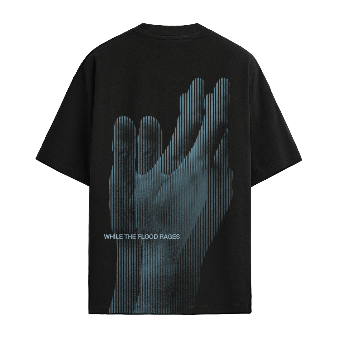 Max Richter While The Flood Rages T-Shirt Schwarz 458793