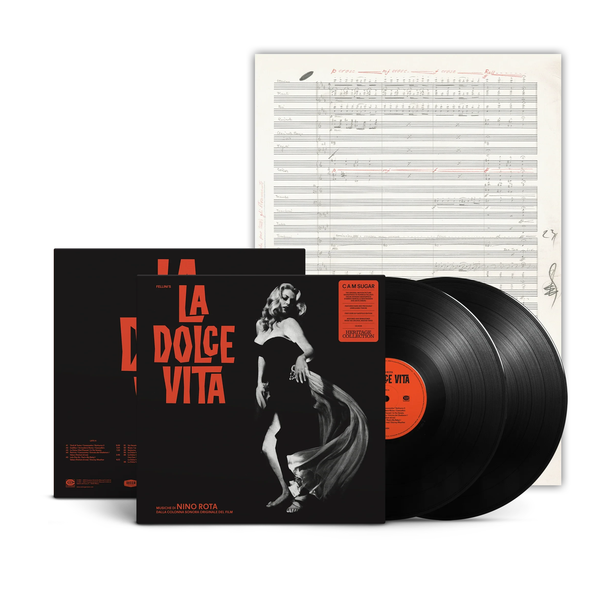 Nino Rota La Dolce Vita (Original Motion Picture Soundtrack) 2LP 401771