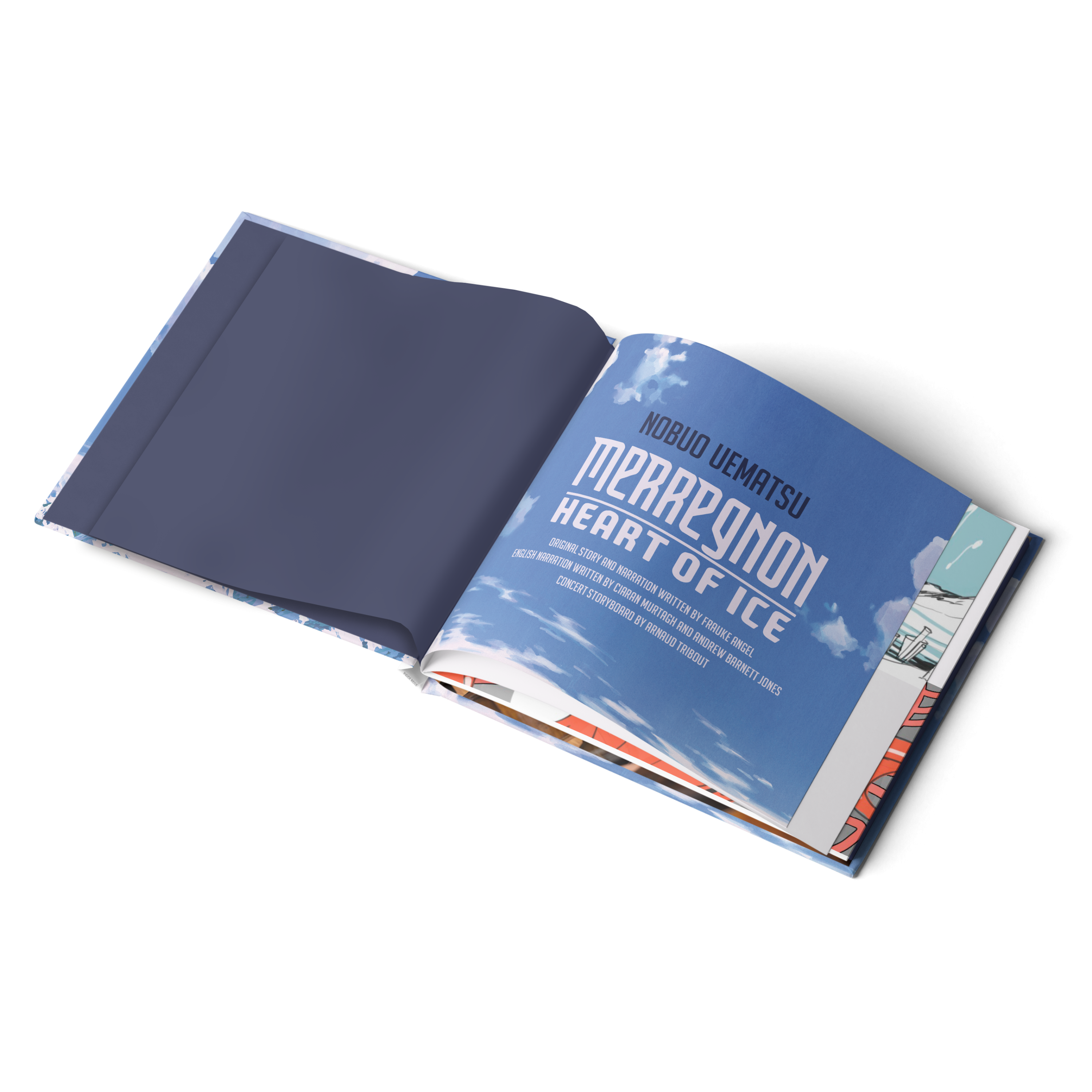 Nobuo Uematsu Merregnon: Heart Of Ice CD Hardback Book 439229