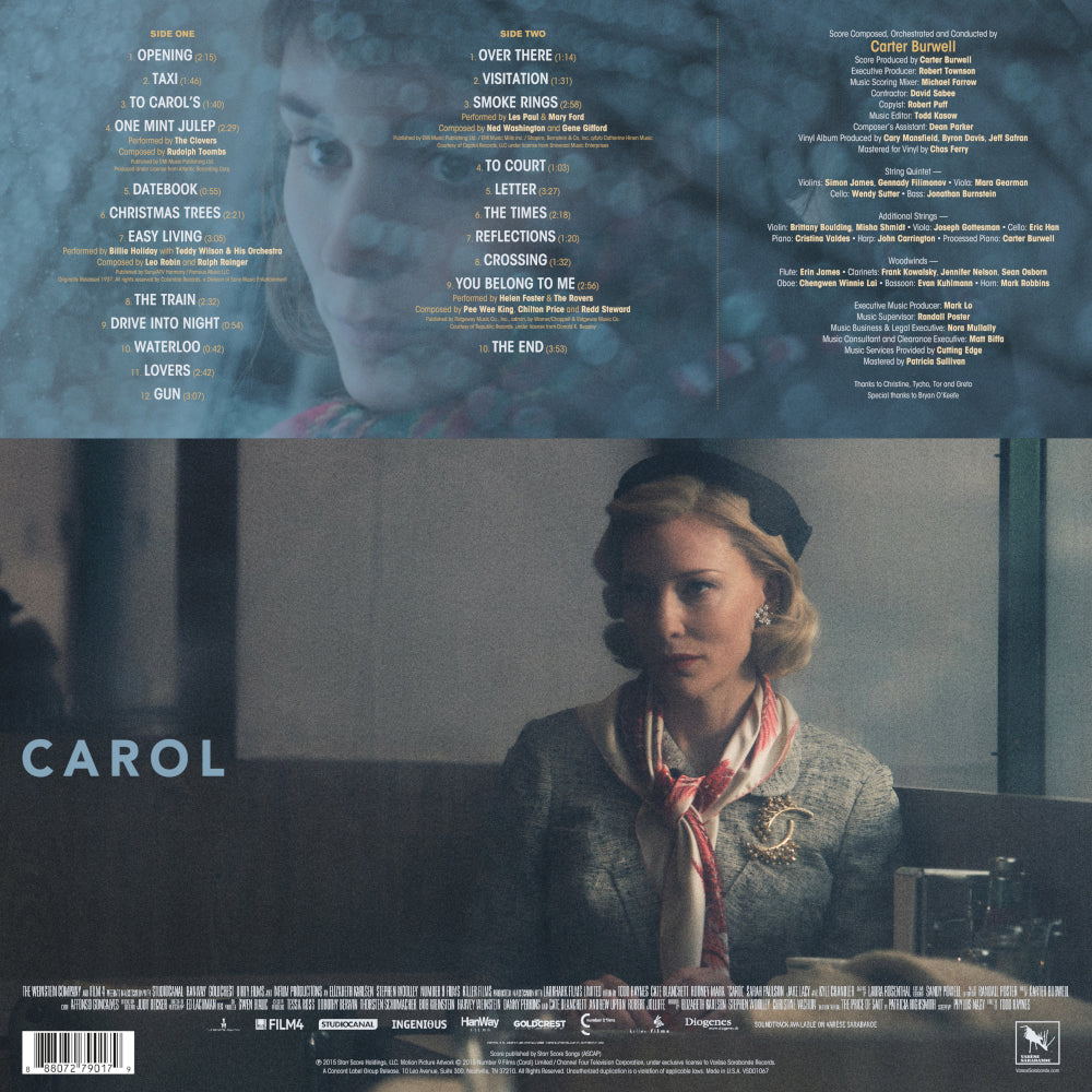 Original Soundtrack & Carter Faith Carol Vinyl 457763