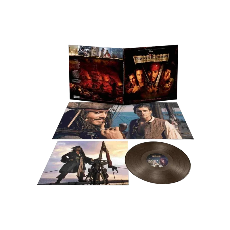 Original Soundtrack Pirates Of The Caribbean: The Curse Of The Black Pearl  Black Ice Vinyl LP 437937