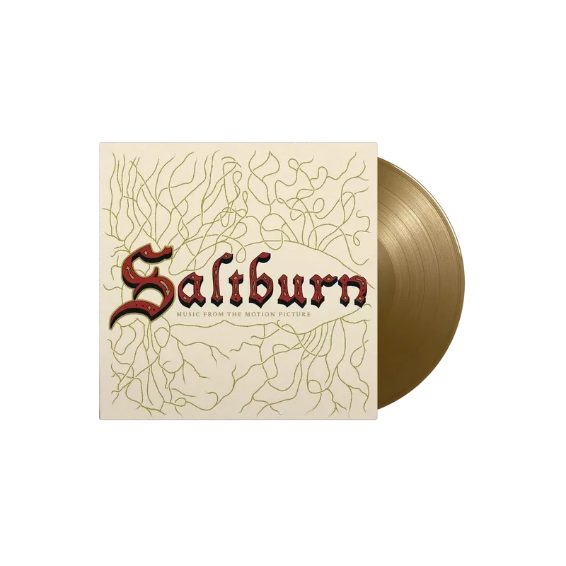 Original Soundtrack Saltburn Limited Alt Cover Gold Metallic Vinyl LP 438097
