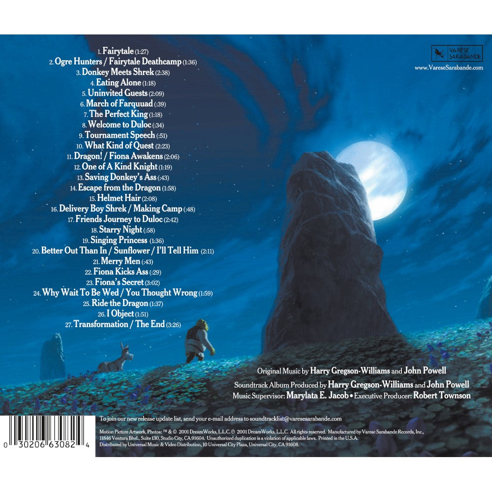 Original Soundtrack & John Powell Shrek - Original Motion Picture Score (25th Anniversary)  CD 449818
