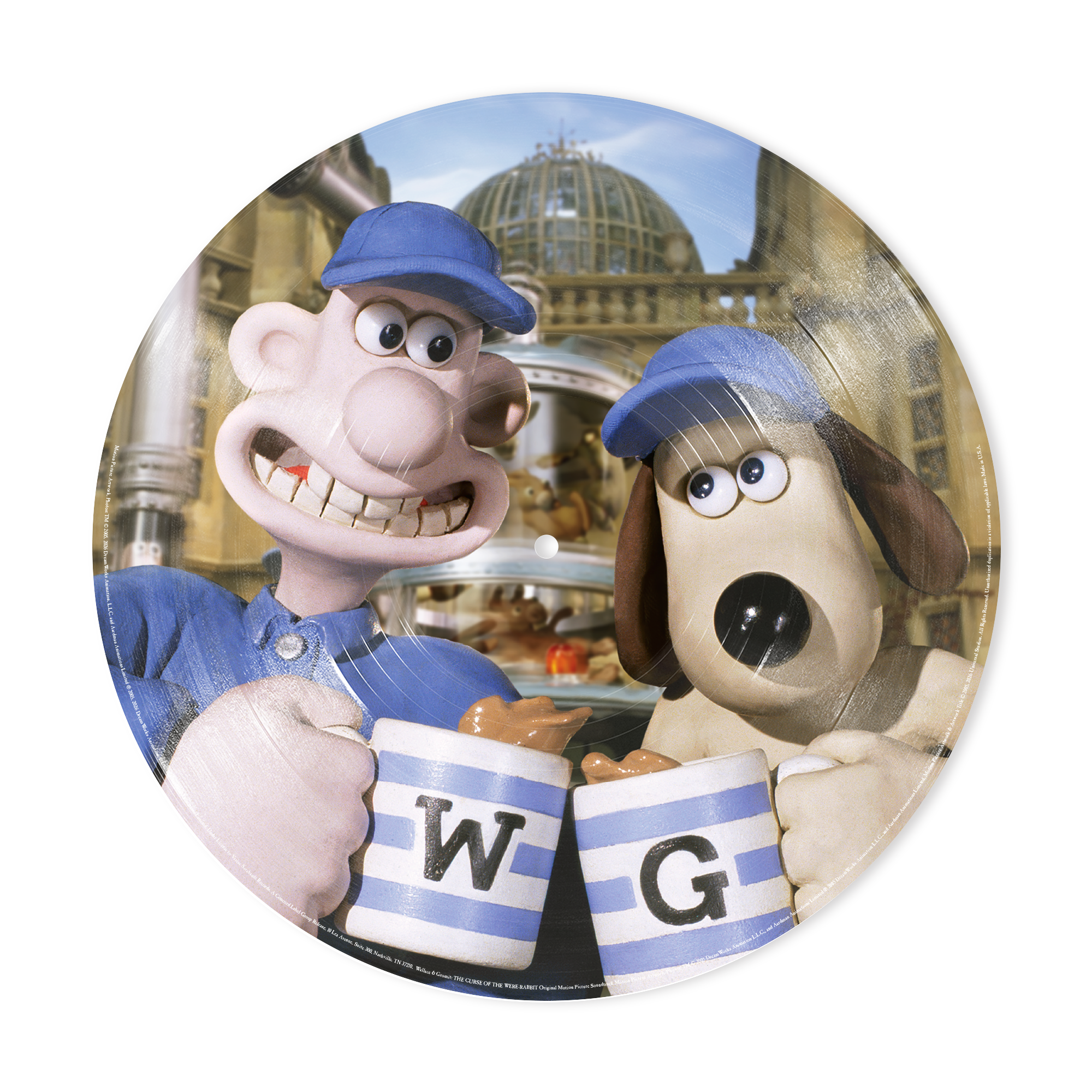 Original Soundtrack Wallace & Gromit: The Curse Of The Were-Rabbit Picture Disc 453579