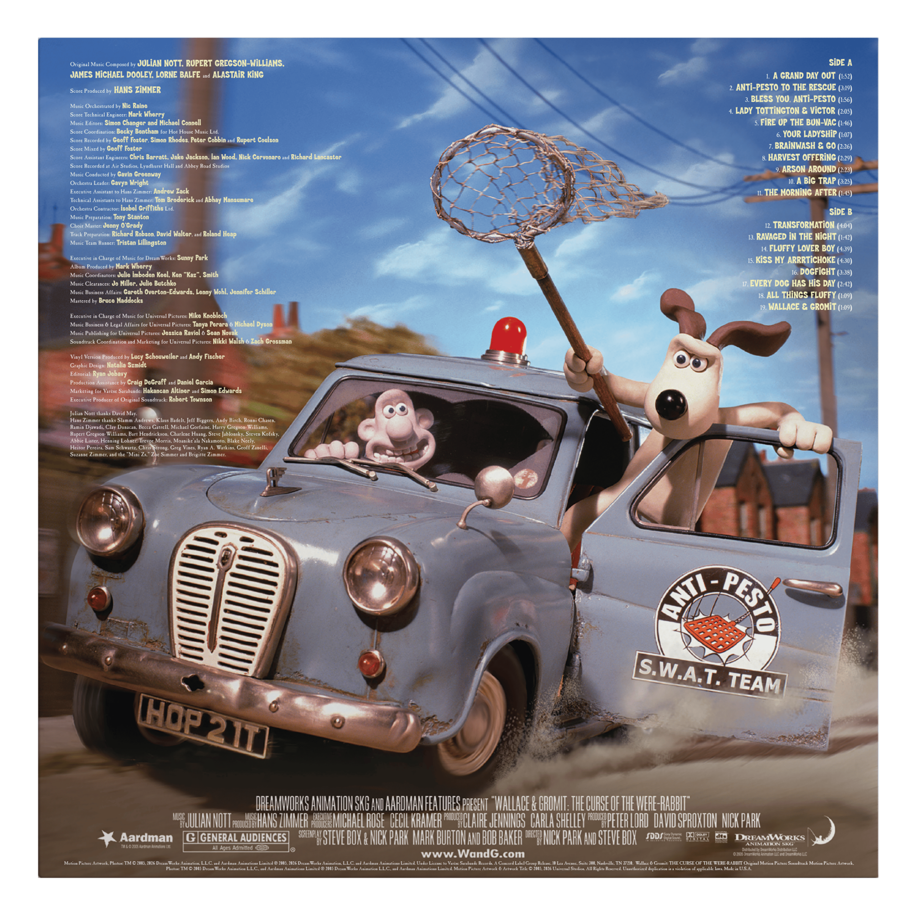 Original Soundtrack Wallace & Gromit: The Curse Of The Were-Rabbit Picture Disc 453587