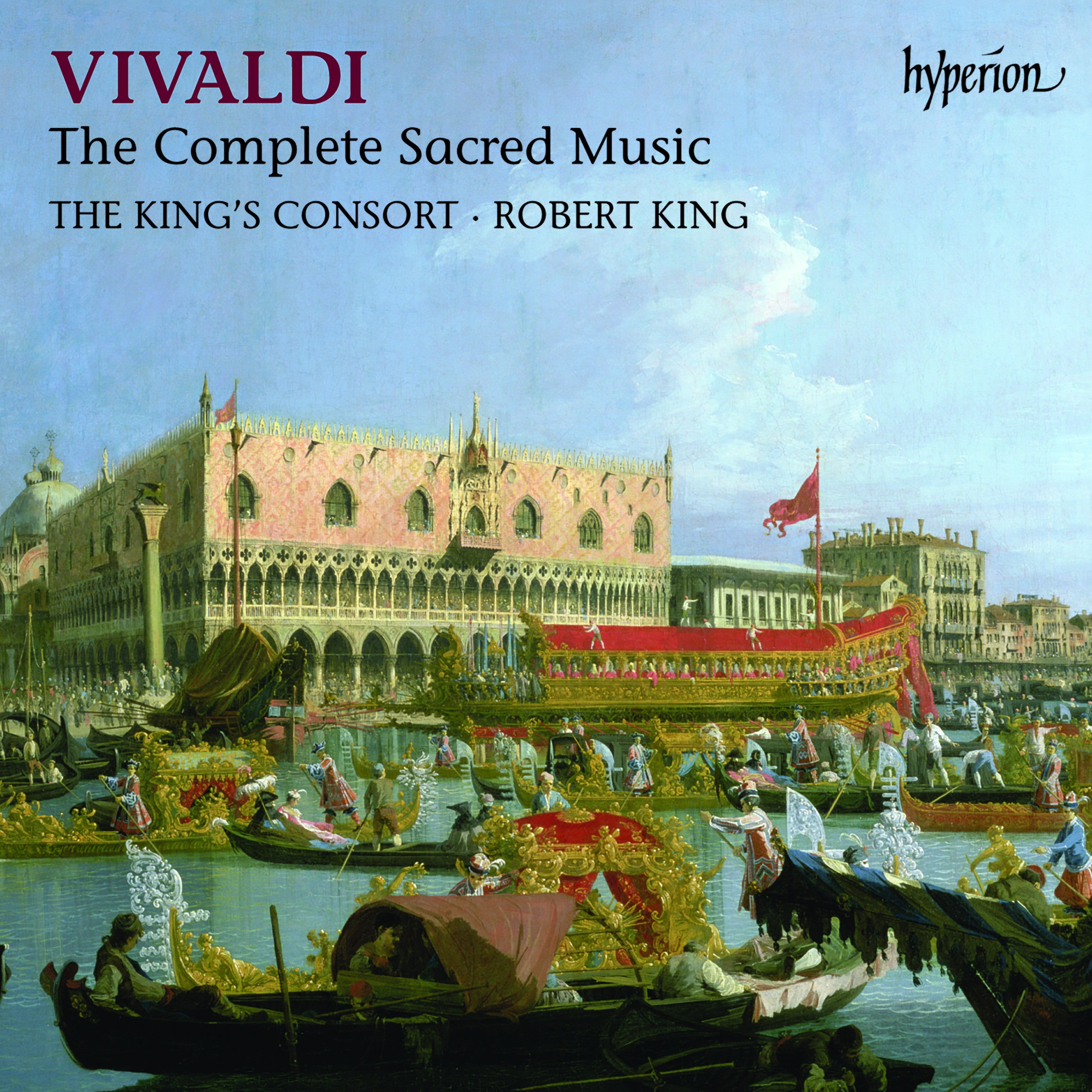 Robert King & The King's Consort Vivaldi: The Complete Sacred Music 11CD 445999