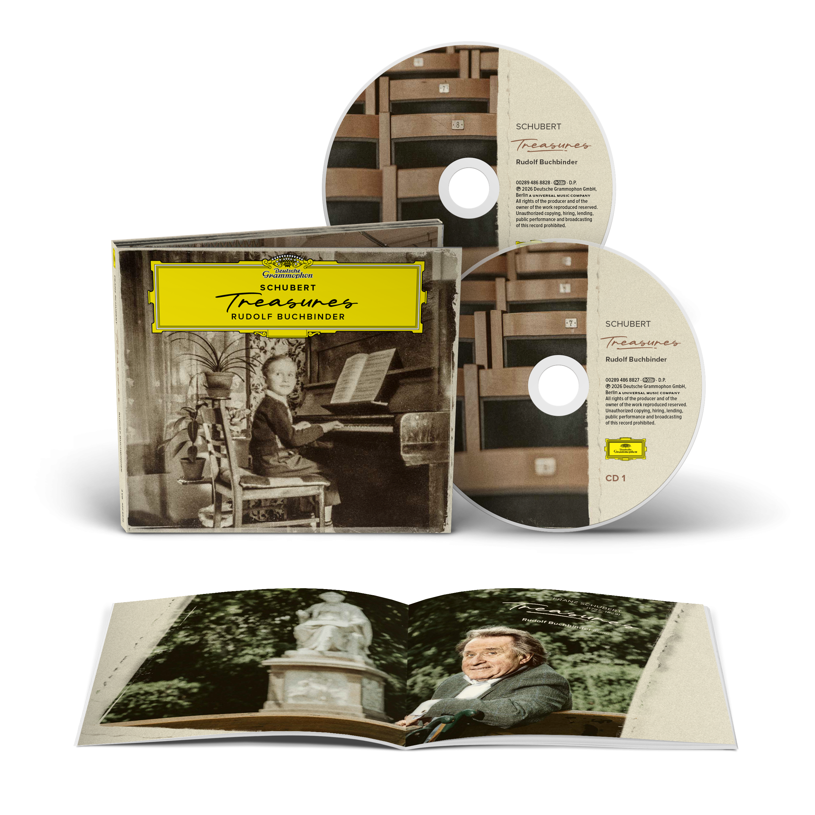 Rudolf Buchbinder Schubert: Treasures 2 CD Digipack 441465
