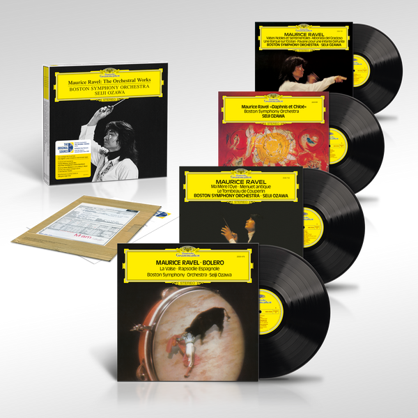 Seiji Ozawa & Boston Symphony Orchestra - Ravel: The Orchestral Works (Original Source Vinyl)