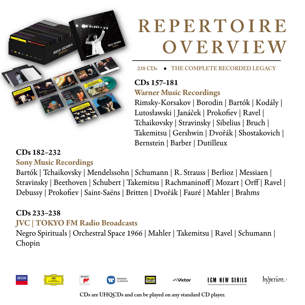 Seiji Ozawa - The SEIJI OZAWA Edition - Deutsche Grammophon Seiji Ozawa - The SEIJI OZAWA Edition - Deutsche Grammophon