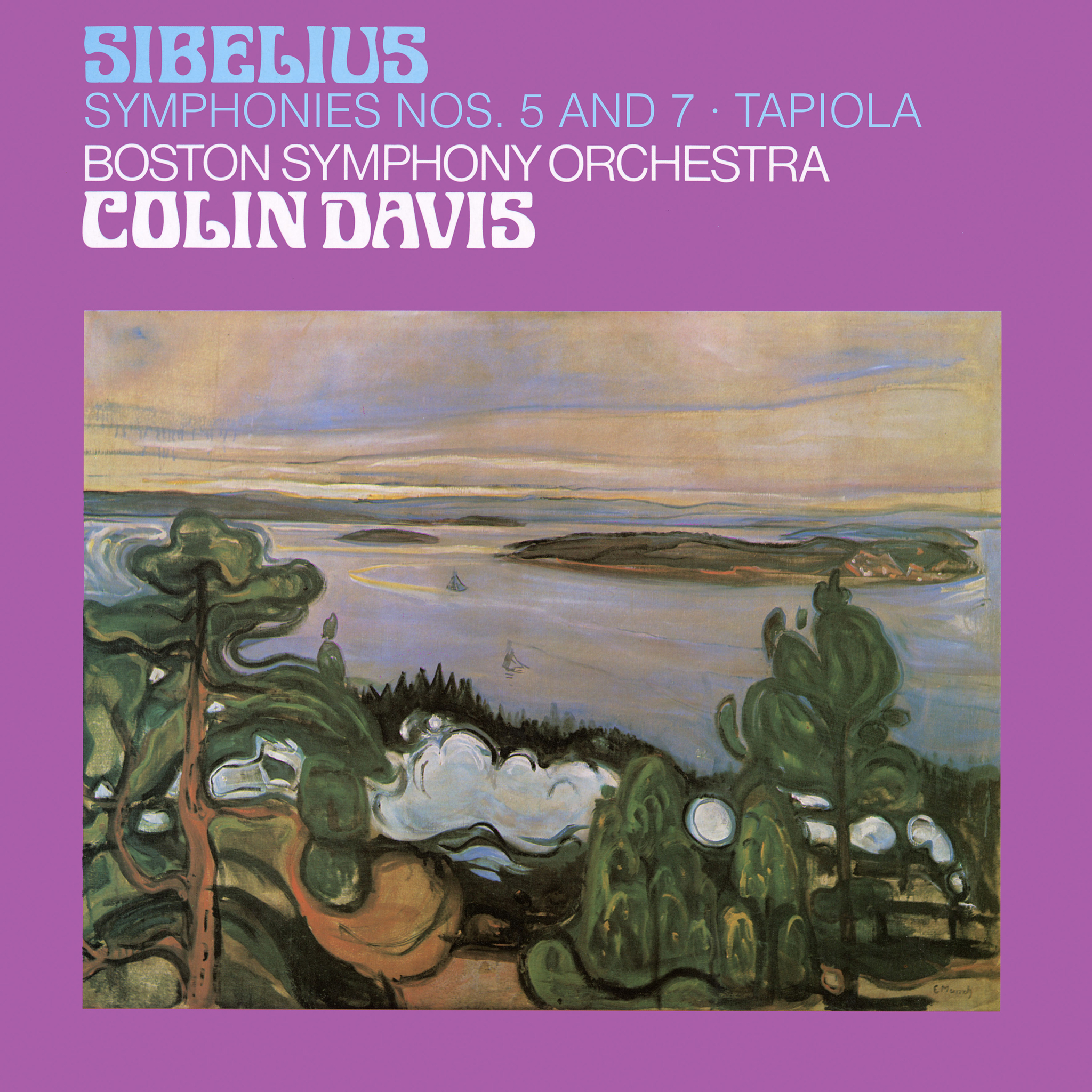 Sir Colin Davis & Boston Symphony Orchestra Sibelius: Sinfonien Nr. 5 & 7 Decca Pure Analogue 430812