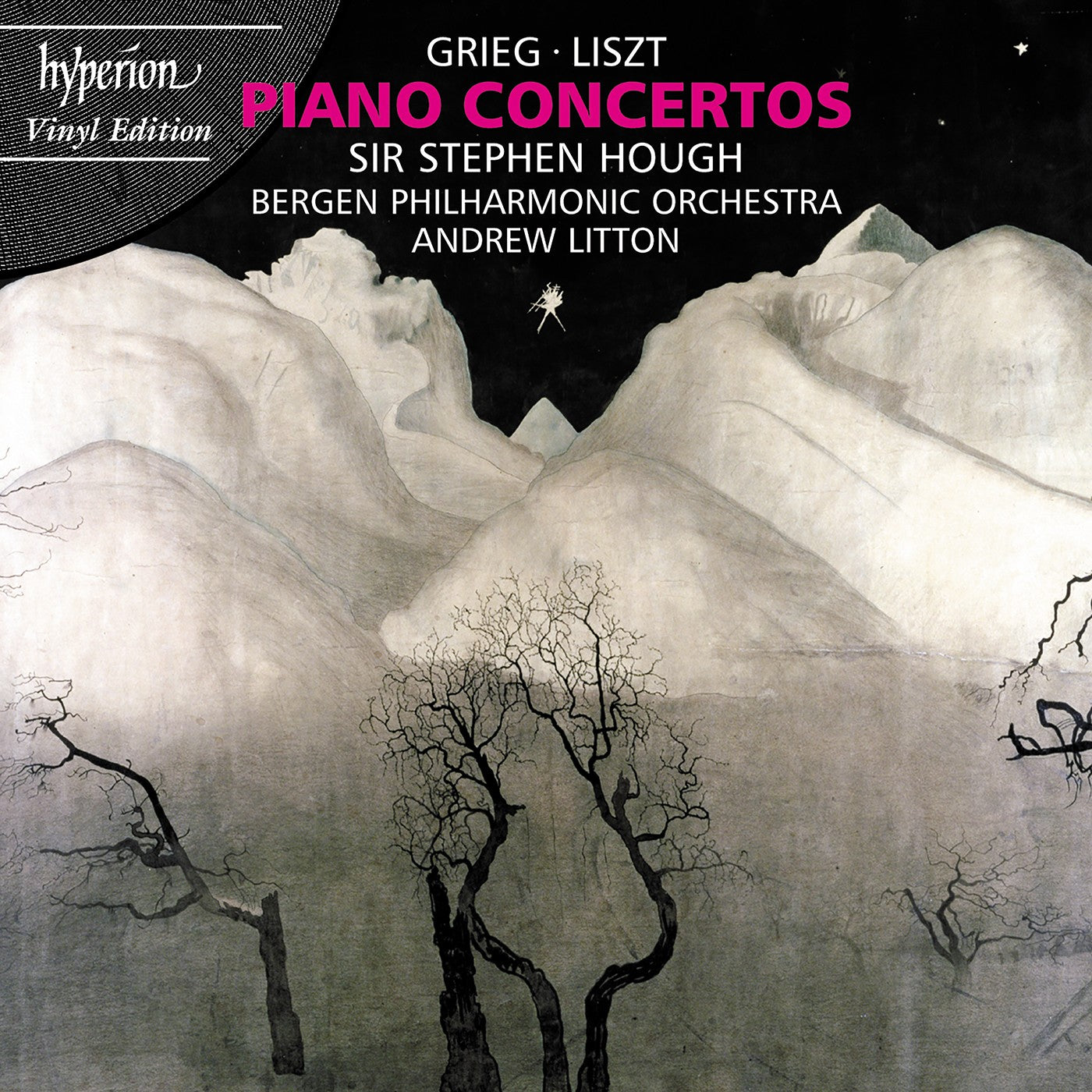 Stephen Hough, Bergen Philharmonic Orchestra & Andrew Litton Grieg & Liszt: Piano Concertos 1LP 416558