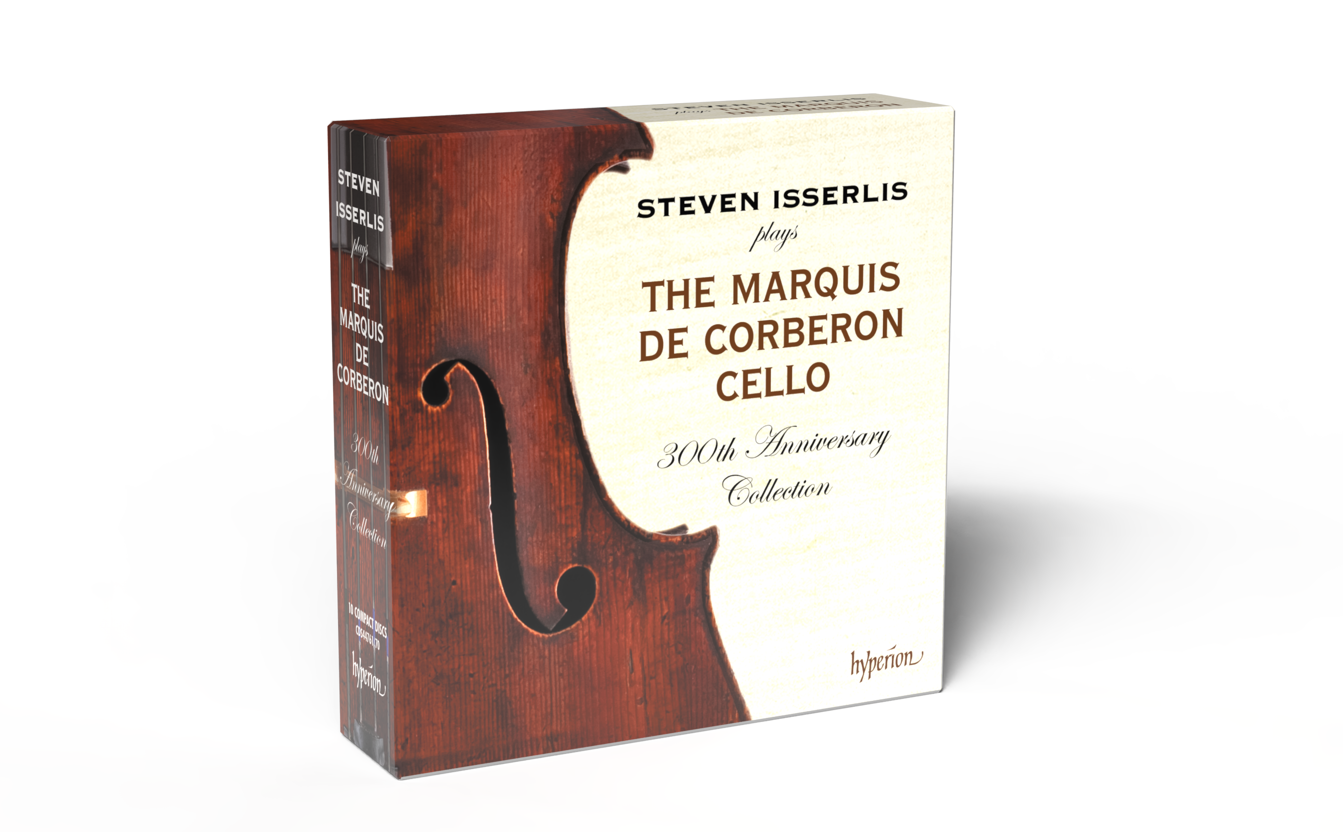 Steven Isserlis & Connie Shih Steven Isserlis und das Stradivari-Cello „The Marquis de Corberon“ 10CD 457001