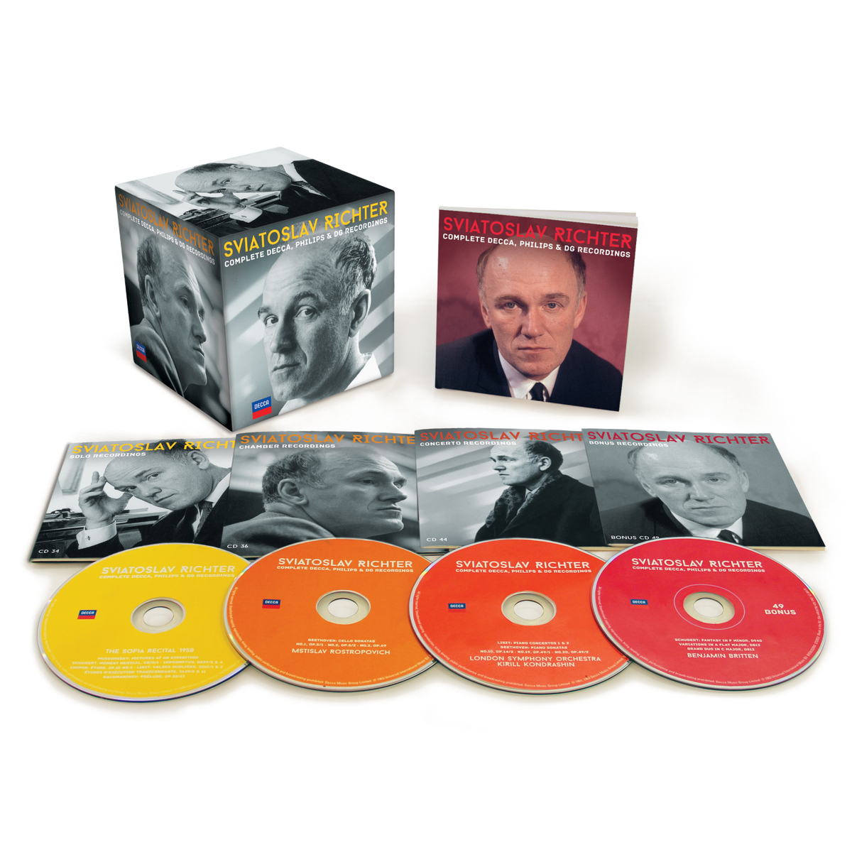 Sviatoslav Richter Sviatoslav Richter: Complete Decca, Philips & DG Recordings 51CD 464787