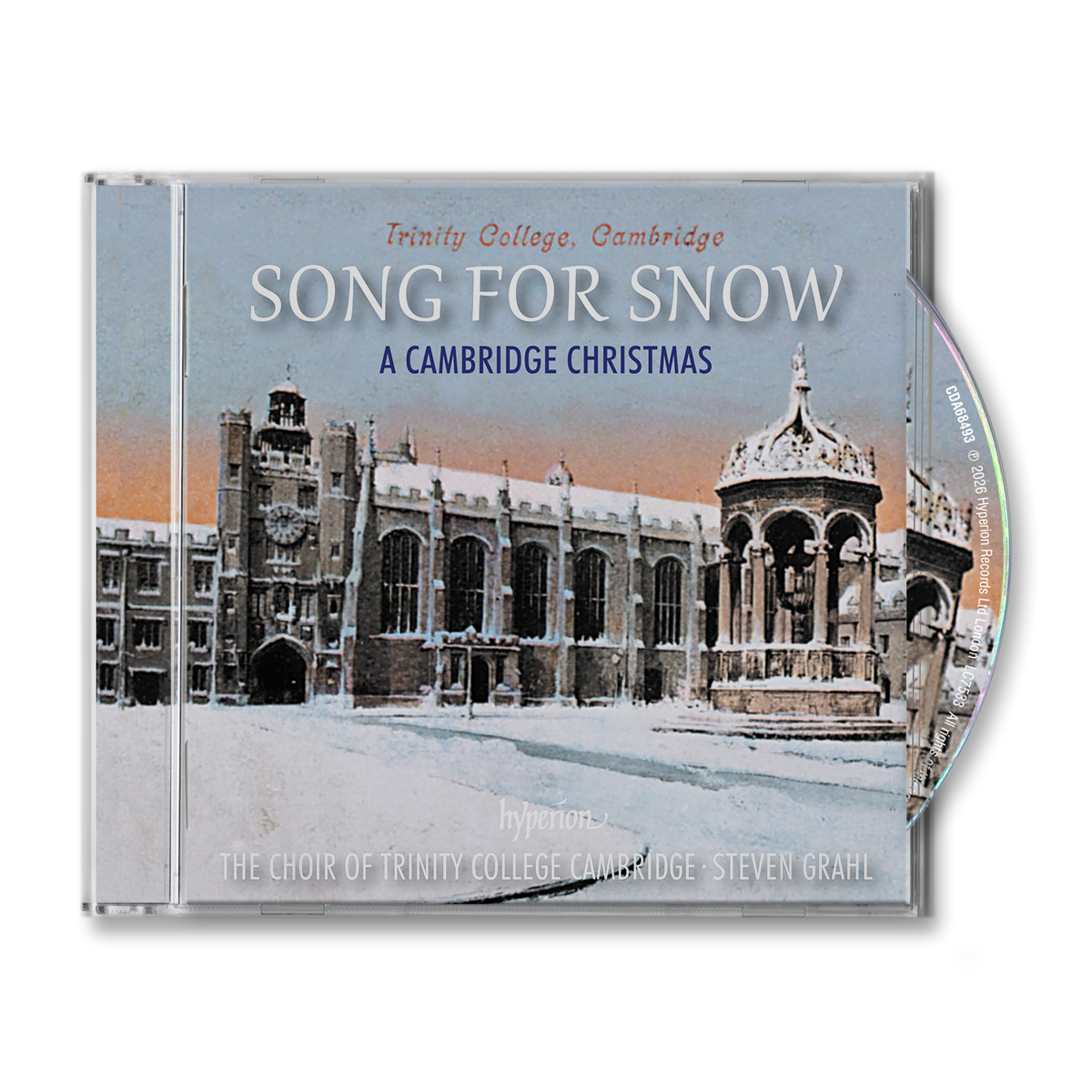 The Choir of Trinity College Cambridge & Steven Grahl Song for snow - A Cambridge Christmas 1CD 460789