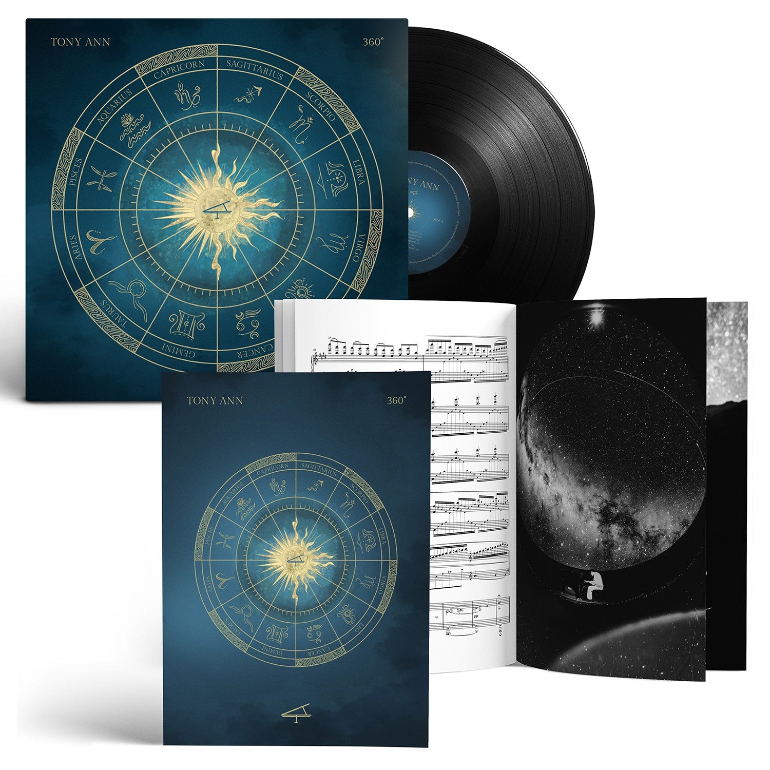 Tony Ann 360° Vinyl + signierte Klaviernoten Vinyl & signed songbook Bundle 451096