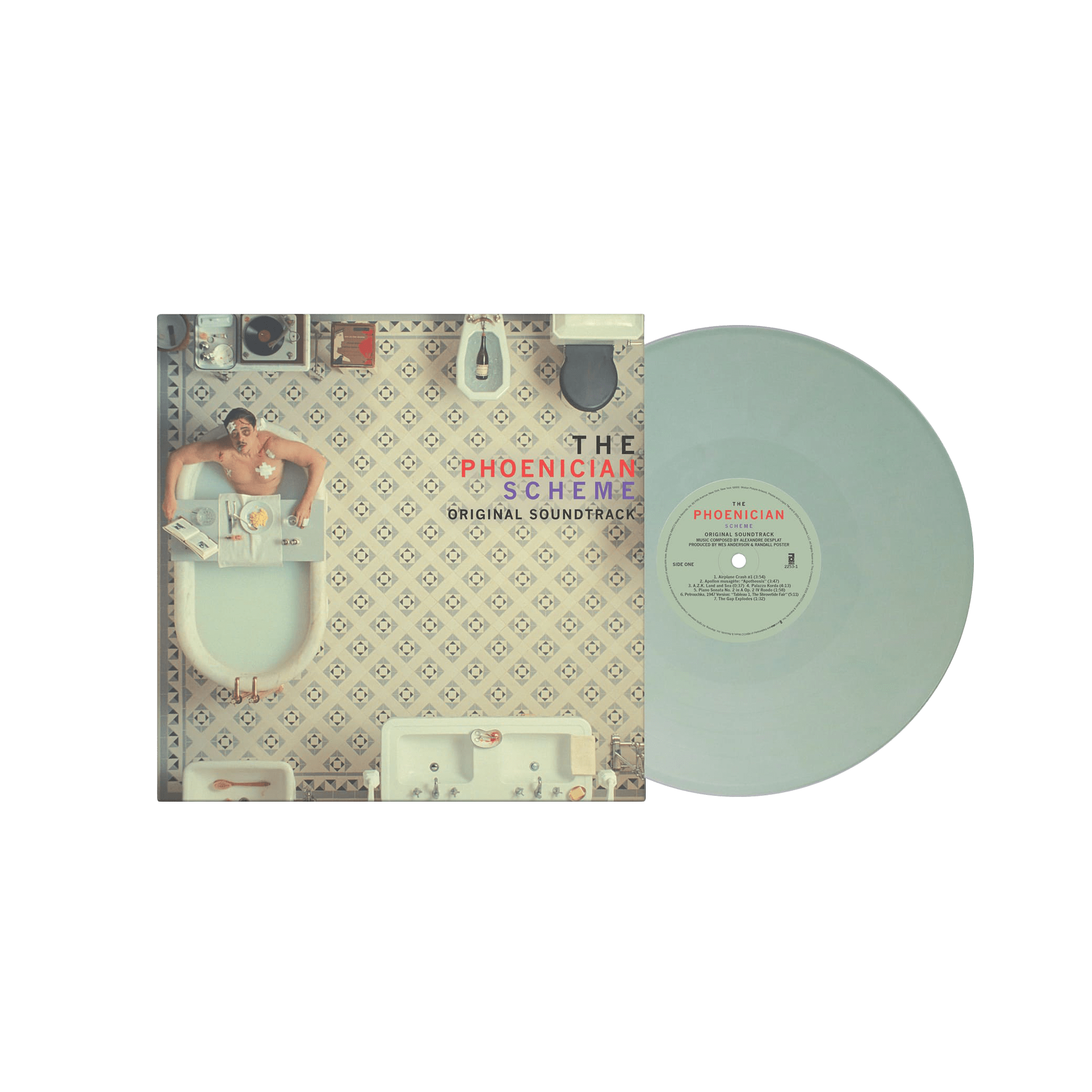 Various Artists The Phoenician Scheme (Original Soundtrack) Sea-Foam Coloured LP 416632