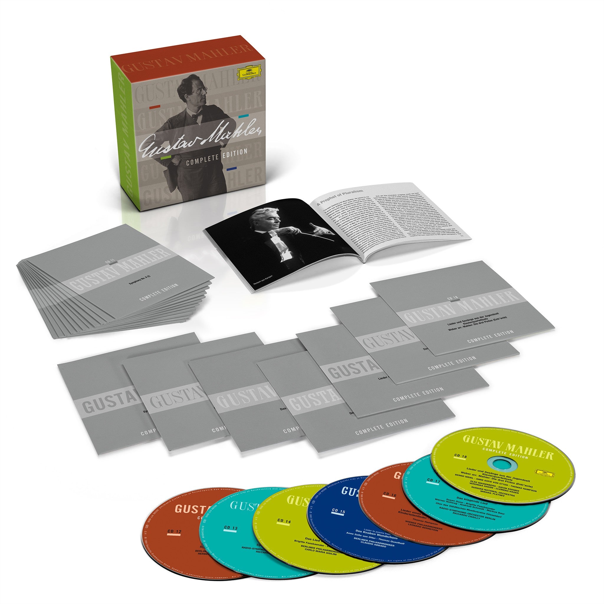 Various Gustav Mahler: Complete Edition CD-Box 419582