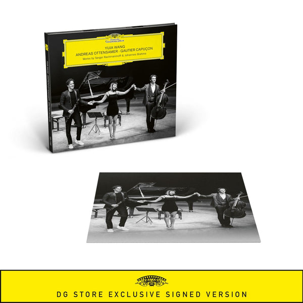 Yuja Wang, Andreas Ottensamer, Gautier Capuçon - Works by Rachmaninoff & Brahms (CD + Signed Art Card)