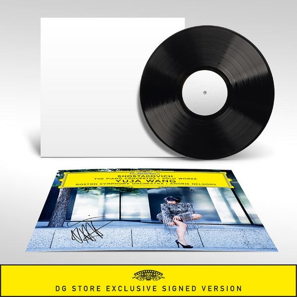 Yuja Wang - Shostakovich: Piano Concertos (White Label + signed Artcard)