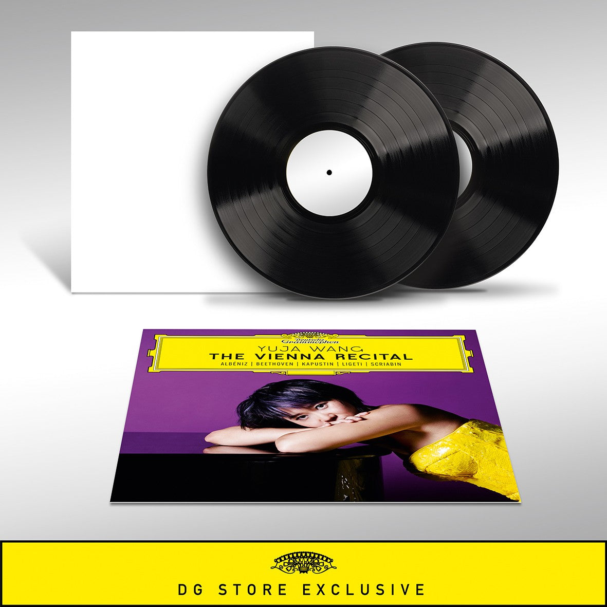Yuja Wang The Vienna Recital Exklusive White Label 2LP + Cover Card 352633